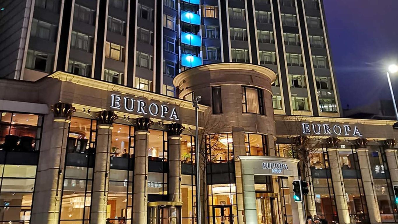 Europa Exterior Night